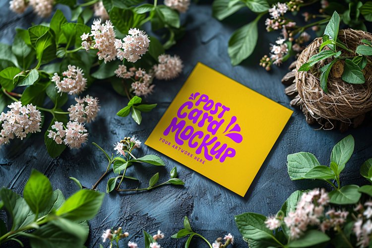 Greeting Card Mockup Image 6