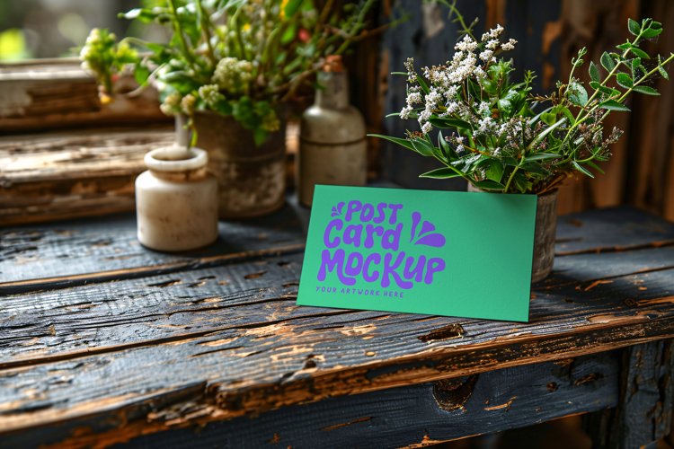 Greeting Card Mockup Image 4
