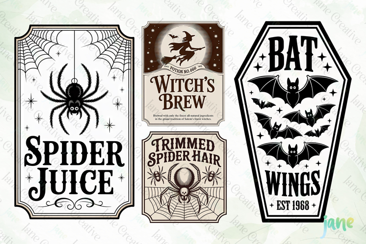 Halloween Apothecary Labels Image 16