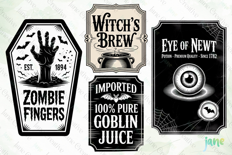 Halloween Apothecary Labels Image 14
