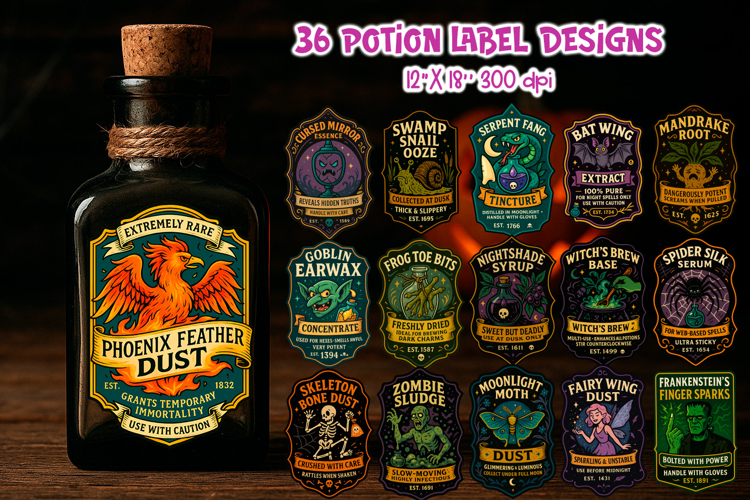 Potion Labels Image 19