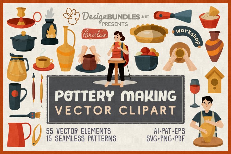 Pottery Clipart Image 17