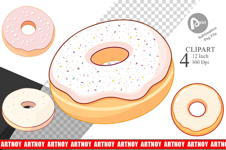 Donut Clipart Image 22