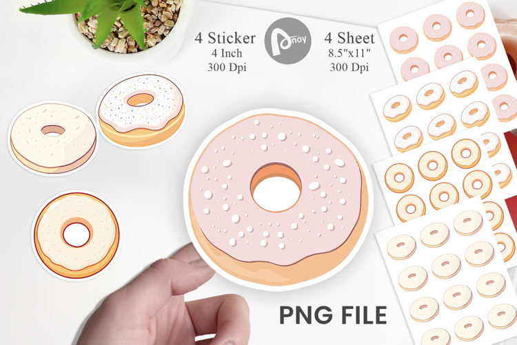 Donut Clipart Image 8