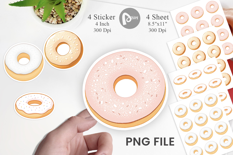 Donut Clipart Image 24