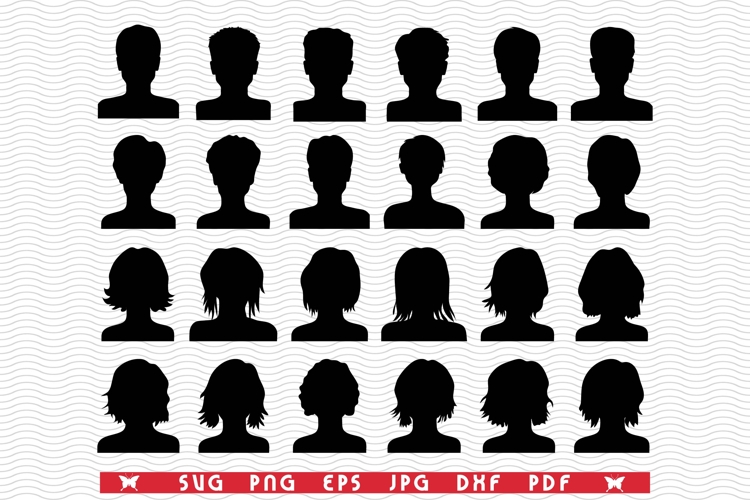 Head Silhouette Image 6