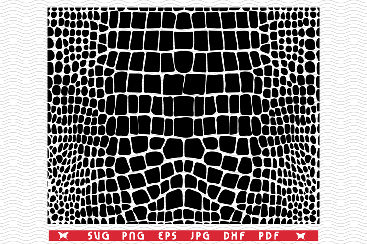 SVG Alligator Skin, Seamless Pattern, Digital clipart