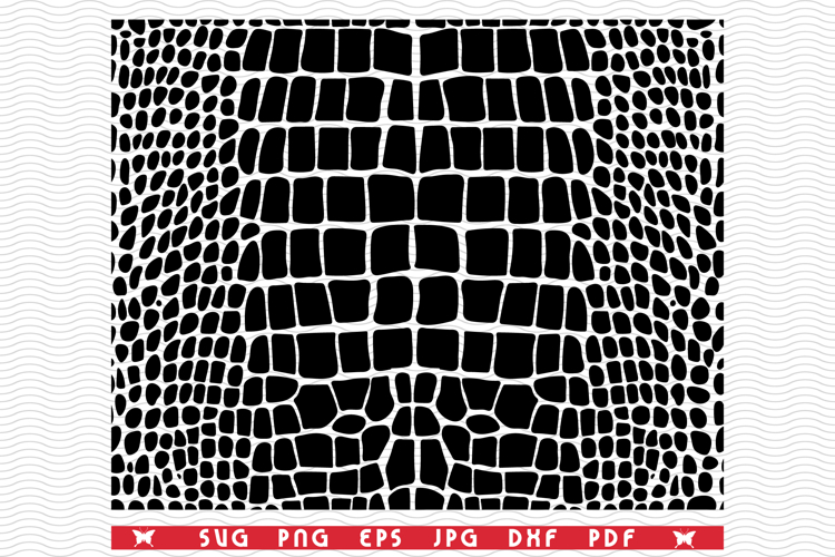 SVG Alligator Skin, Seamless Pattern, Digital clipart