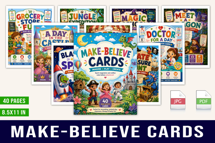 Make Believe Cards example image 1