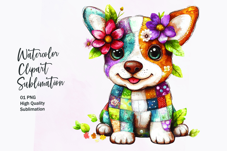 Cute Dog Illustration Image 19