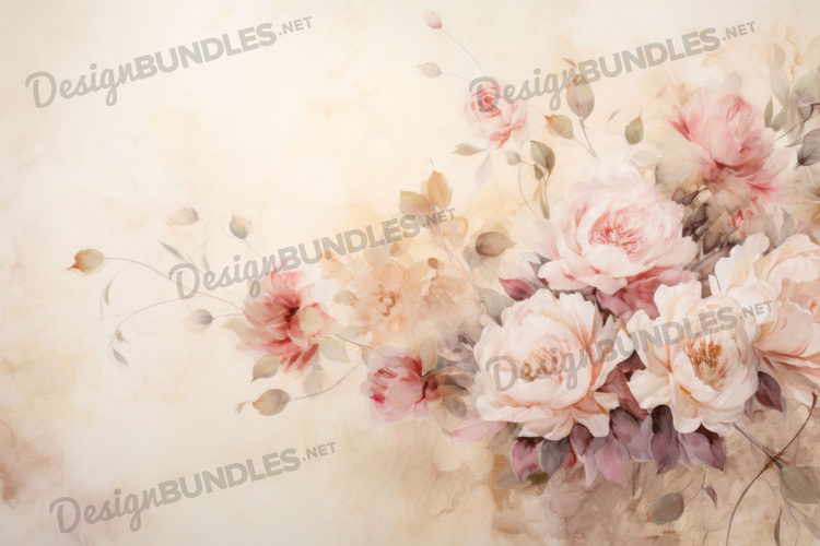 Watercolor Flower Clipart Image 8