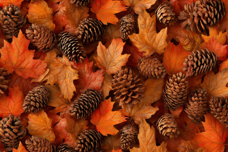 Fall Seamless Pattern Image 12