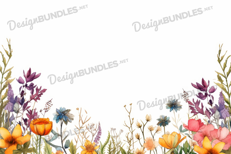 Wildflower Clipart Image 2