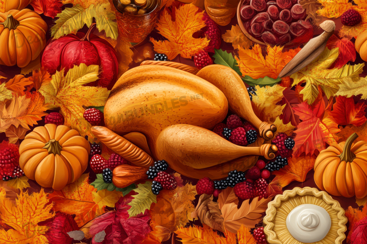 Pumpkin Background Image 11