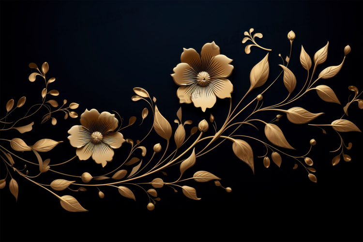 Flower Border Clipart Image 24