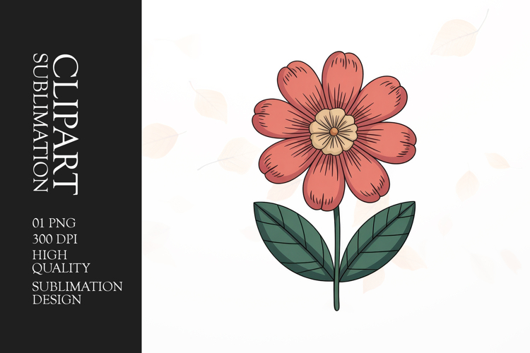 Orange Flower Png Image 3