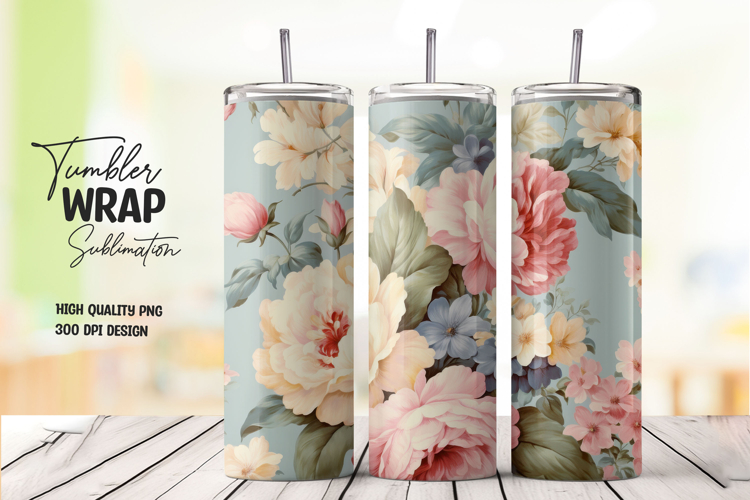 Classic Sunflower Wrap for Tumbler
