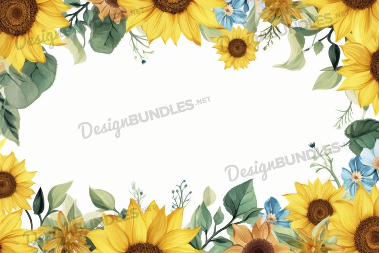 Sunflowers Background Image 5