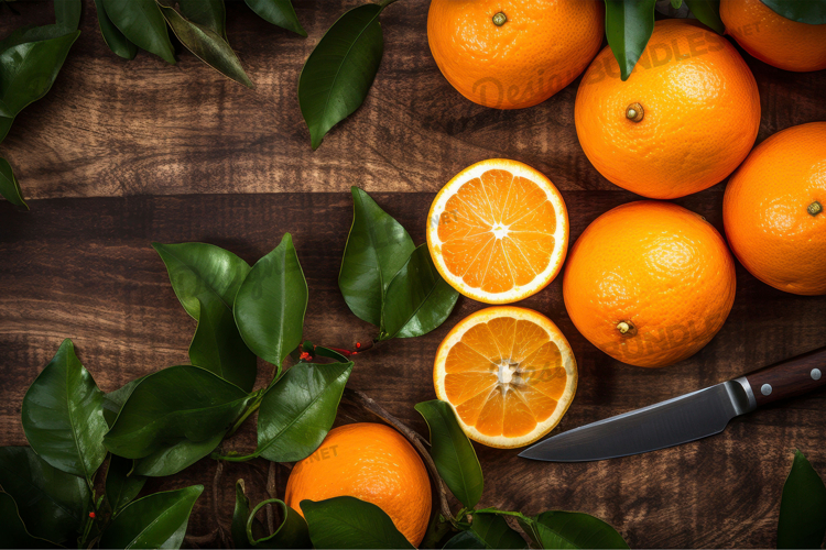 Oranges Clipart Image 21