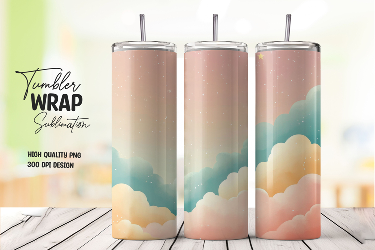 Easter Bunny Pastel 20oz Tumbler Wrap