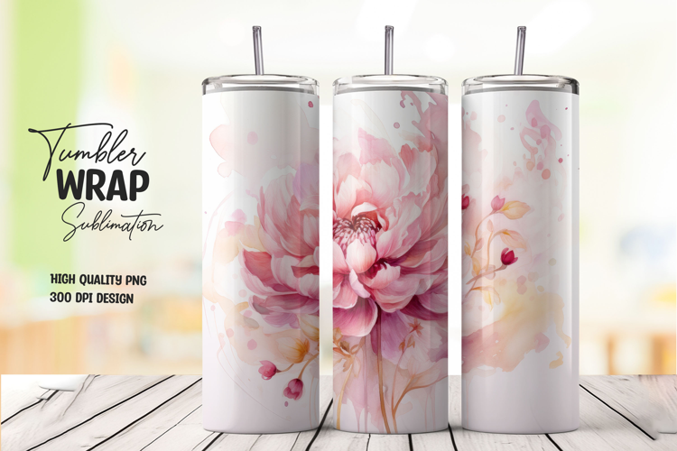 Lotus Bloom Tumbler Wrap