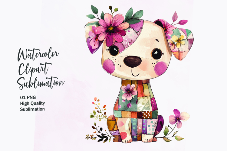 Cute Dog Illustration Image 6