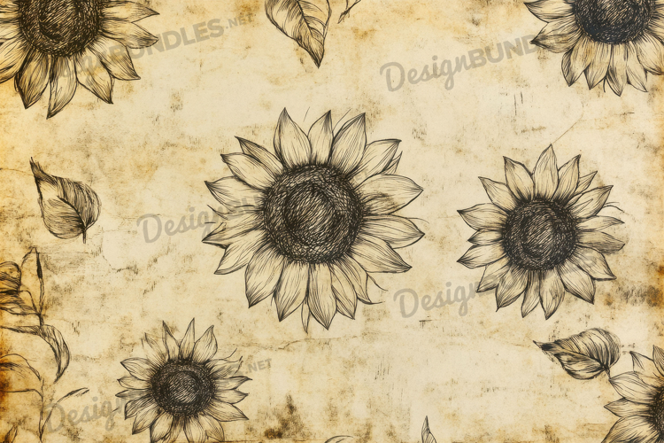 Sunflower Clipart Image 23