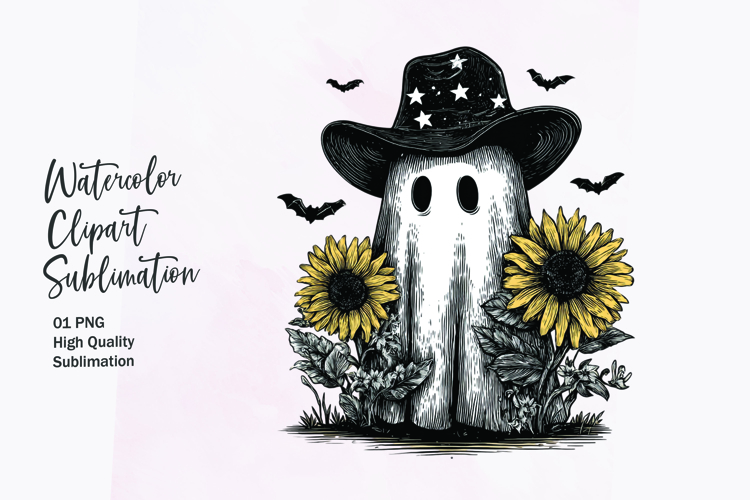 Watercolor Sunflower Clipart Image 17