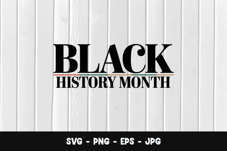 Black History Month SVG PNG