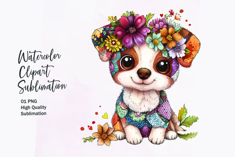 Cute Dog Illustration Image 4