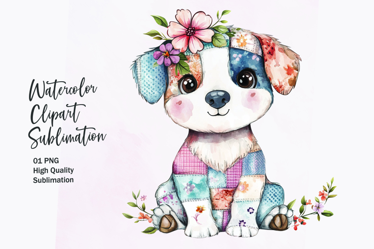 Cute Dog Illustration Image 3