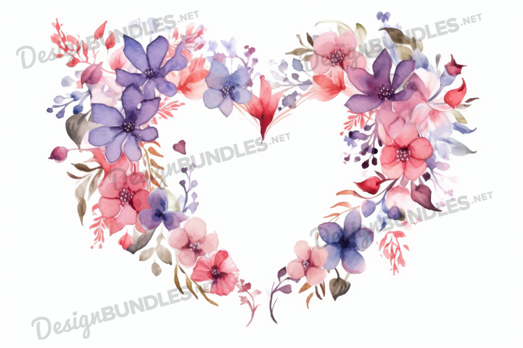 Heart Shape Clipart Image 17