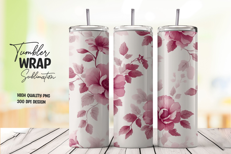 White Pink Blossom Wrap