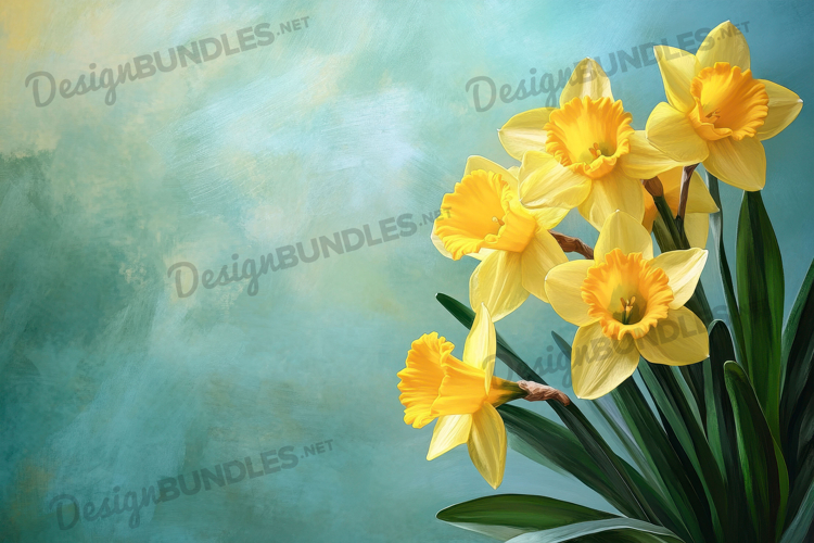 Daffodils Clipart Image 10