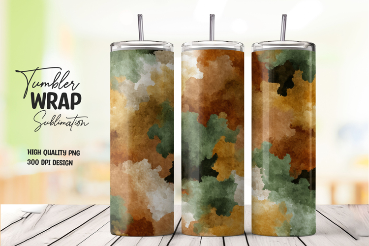 Green Smoke Tumbler Wrap