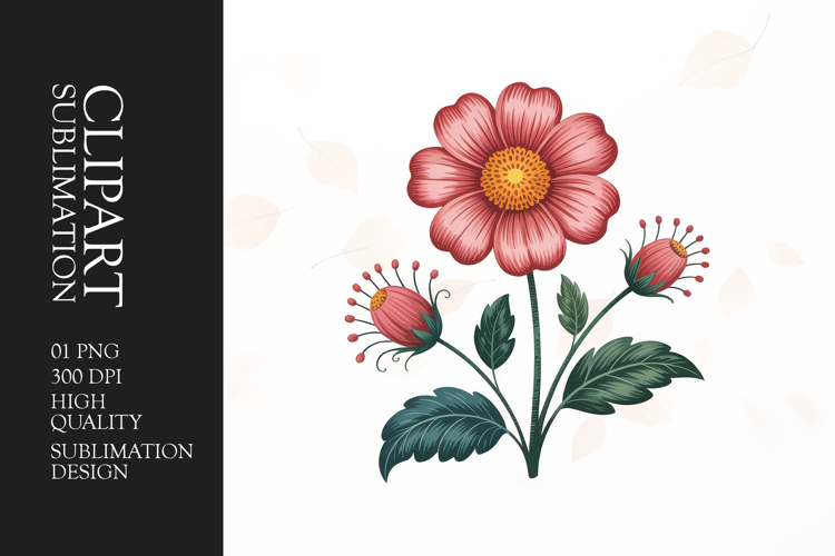 Pink Flower Png Image 4