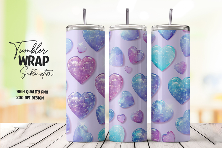 Purple Heart Clipart Image 9