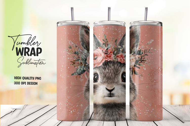 Cow Pink Tumbler Wrap