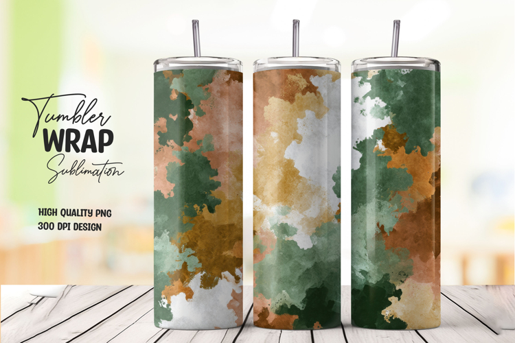 Green Smoke Tumbler Wrap
