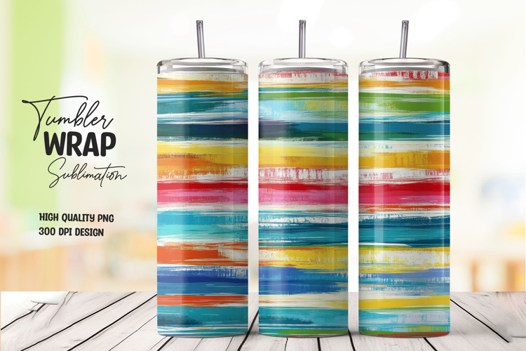 Red Stripe tumbler wrap png