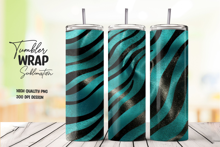 Aqua Wave Tumbler Wrap