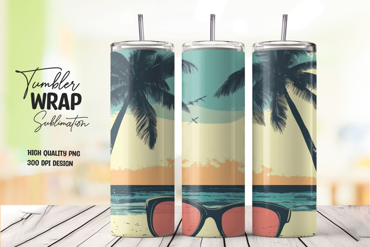 Abstract Paint Explosion Tumbler Wrap PNG