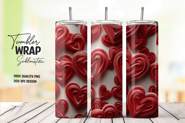 Red Hearts Png Image 17