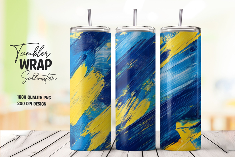 Blue Swirl tumbler wrap png