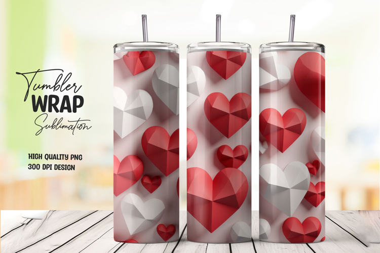 Red Hearts Png Image 12