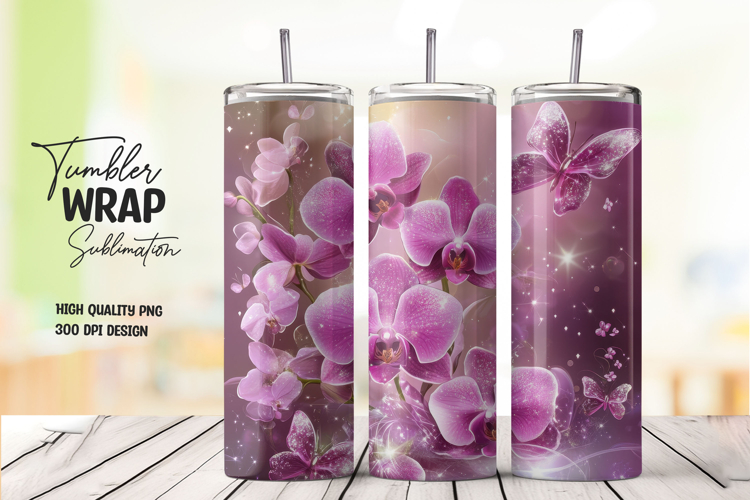 Orchid Clipart Image 17