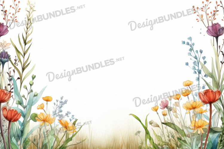Wildflower Clipart Image 8