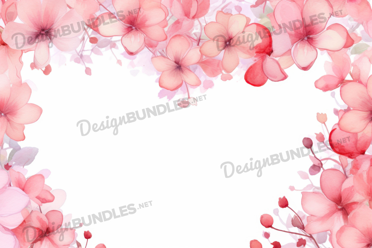 Flowers Border Clipart Image 21