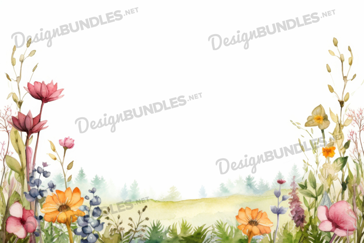 Wildflower Clipart Image 6