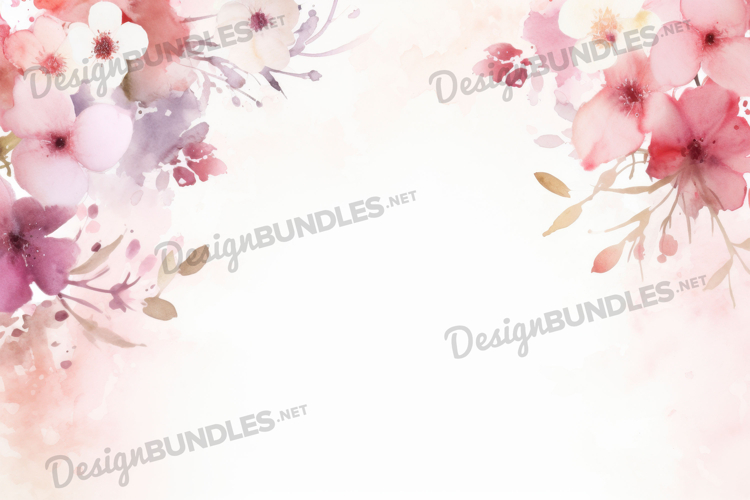 Flower Border Clipart Image 2